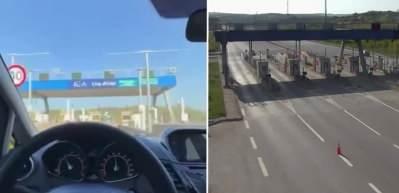 Gişelerden hızlı ge&ccedil;me akımı! Trafik magandalarının &ouml;l&uuml;mle oyunu pes dedirtti