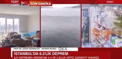 Şener Üşümezsoy: Bundan daha büyük bir deprem beklemiyoruz!