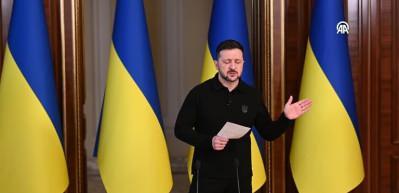 Zelenskiy: Ukrayna koşulsuz ateşkese hazır