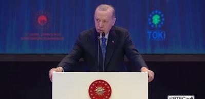 Başkan Erdoğan KKTC Cumhurbaşkanlığı Yerleşkesi ve Cumhuriyet Meclisi Açılış Töreni'nde konuştu