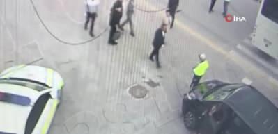 CHP vekilinin şoförü polisin üzerine aracını sürdü