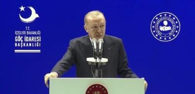 Başkan Erdoğan; "İddia edilen göçmen sayısı gerçek dışı"