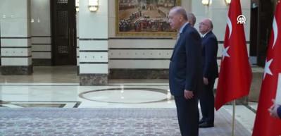 Erdoğan, 5 ülkenin büyükelçilerini kabul etti