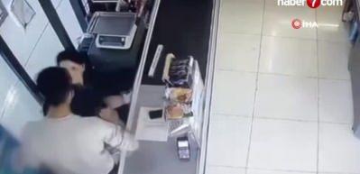 Genç kadın mesai arkadaşı tarafından darp edildi