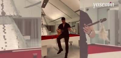 Semicenk sergilediği dombra performansıyla görenlerin takdirini topladı!