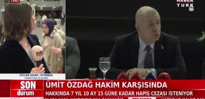 Ümit Özdağ hakim karşısına çıktı