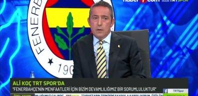Ali Ko&ccedil;: Mourinho ile yola devam etmenin daha doğru olduğunu d&uuml;ş&uuml;n&uuml;yorum