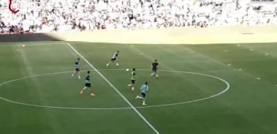 Antremanda Rafa Silva'dan trivela gol