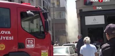 Çöp evde yangın!
