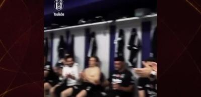 Fenerbahçe maçından sonra Beşiktaş soyunma odası
