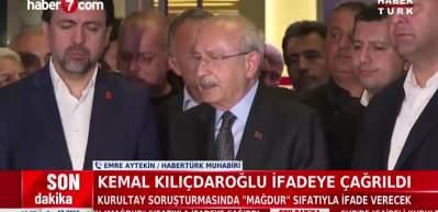Kemal Kılıçdaroğlu  "Mağdur" sıfatıyla ifade verecek