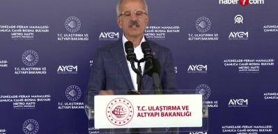 Bakan Uraloğlu: İstanbul'da 162 kilometrelik raylı sistem hattını hizmete açtık