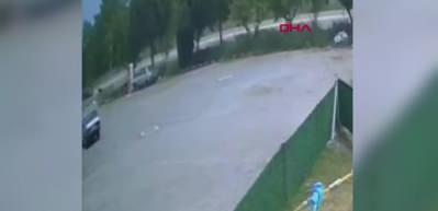 &Ccedil;anakkale'deki 8 kişinin &ouml;ld&uuml;ğ&uuml; kaza kamerada