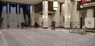 Cumhurbaşkanı Erdoğan, ABD büyükelçisi Barrack'ı kabul etti