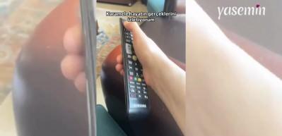 Gününü çizgi film izleyerek geçiren kedisine hayatın gerçeklerini gösterdi!