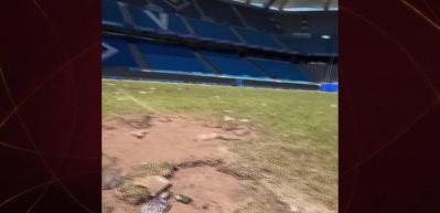 Şampiyonluk pahalıya patladı: Stadyumda milyonlarca liralık hasar oluştu