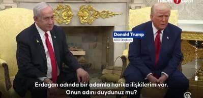Trump'tan flaş a&ccedil;ıklama: İsrail'e sormadım, Erdoğan ve Selman istedi!