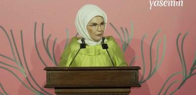 Emine Erdoğan 'Uluslararası Aile Forumu'nun gala yemeğine katıldı 