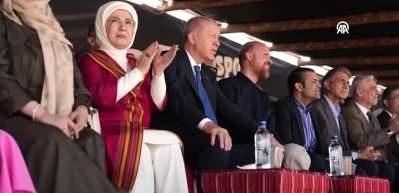 Emine Erdoğan'dan Etnospor Kültür Festivali'ne destek: “Kültürel mirası gelecek nesillere aktaran bir köprü”