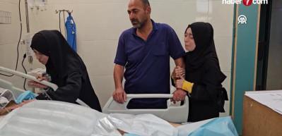 İsrail saldırısında 10 &ccedil;ocuğundan 9'unu kaybetti!