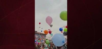 Kanseri yenen 6 yaşındaki Ali Asaf&rsquo;ın balon u&ccedil;urma hayali Sancaktepe&rsquo;de binlerce kişiyle ger&ccedil;ekleşti