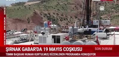 Meclis Başkanı Numan Kurtulmuş Gabar'da 19 Mayıs coşkusuna ortak oldu