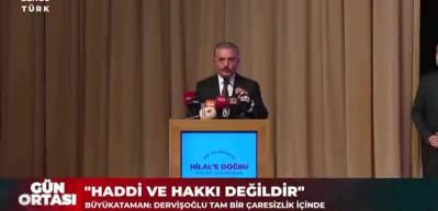 MHP'den Dervişoğlu'na sert tepki: Çırpındıkça batmaya mahkûmdur