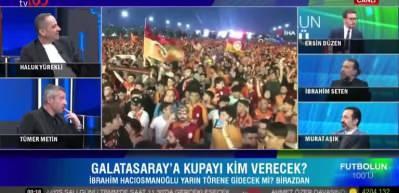 TFF Başkanı İbrahim Hacıosmanoğlu kupayı Galatasaray'a vermeye gideceğim" açıklamasında bulundu