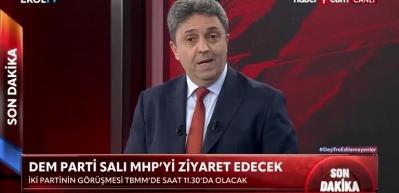 DEM Parti, 27 Mayıs Salı günü MHP'yi ziyaret edecek