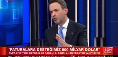 Bayraktar: Doğal gaz ve elektrikte bu yaz içerisinde bir zam planlamamız yok