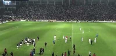 Anonsçu olaylı maçta Vanspor'u hedef gösterdi: Gömeceğiz bunları sahaya