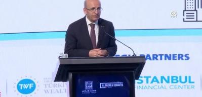 Hazine ve Maliye Bakanı Şimşek, "2. İstanbul Dünya İslam Ekonomisi Zirvesi"nde konuştu