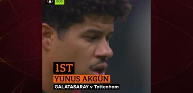 Yunus Akgün'ün füzesi sezonun golü olarak seçildi