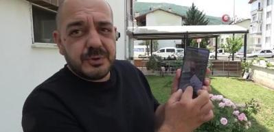 &Uuml;st&uuml;ndeki 25 &ouml;l&uuml;mc&uuml;l keneyi selfie &ccedil;ekerken fark etti!