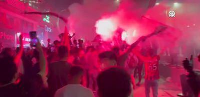 Vanspor'un, Trendyol 1. Lig'e yükselmesi Van'da coşkuyla kutlanıyor