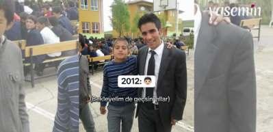 Yıllar sonra öğrencisiyle yeniden buluştu! 2012'den 2025'e