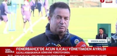 Fenerbahçe'de Acun Ilıcalı dönemi sona erdi