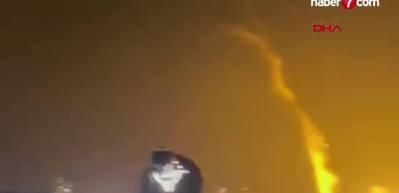 İran, İsrail'in saldırılarına karşılık balistik füze saldırıları başlattı