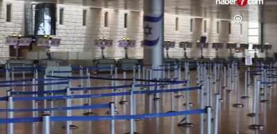 İsrail'den İran'a saldırı sonrası Ben Gurion Havalimanı boşaldı