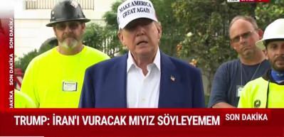 ABD başkanı Trump "İran Nükleer güce sahip olamaz" diyerek tehdit etti