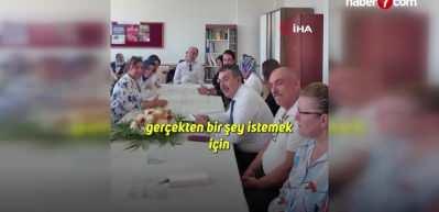 Bakan Tekin&rsquo;i şaşırtan cevap: &Ouml;ğretmen &ccedil;iftin &ccedil;ocuk sayısını duyunca hemen talimat verdi