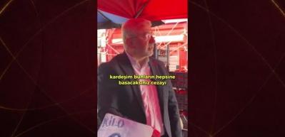 Belediye başkanı pazar denetiminde! Tezgahtaki &ccedil;&uuml;r&uuml;k gıdaların hesabını tek tek sordu, talimatı verdi