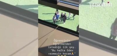 Deney yapan öğrencilerin öğretmenlerine söylediği ilk şey görenleri güldürdü: "Bu hafta..."
