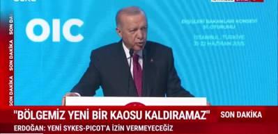 Erdoğan: İran'a yapılanın adı haydutluktur