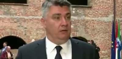 Hırvat lider Milanovic, İsrail'in Washington'un desteğiyle suç niteliğinde politika yürüttüğünü söyledi