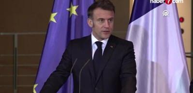 Macron'dan İsrail'e sert uyarı: "Siviller ölüyor, saldırılar derhal durdurulmalı"