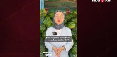 Karpuz seçmenin pratik yolları: 5 aşamada en tatlı karpuzu bulun!