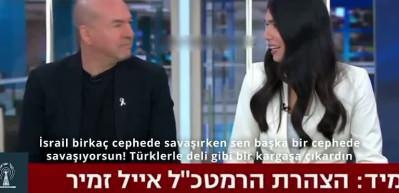  Küstah İsrailli savunma uzmanı Eyal Berkovitch söylediği skandal sözleri geri çekti