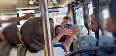 Pendik’te İETT otobüsünde yer verme kavgası: Kadın yolcular birbirine girdi
