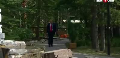 Trump G7'yi terk etti!